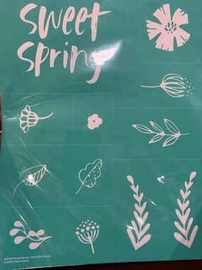 NIP Sweet Spring Cut-apart Chalk Couture Size B